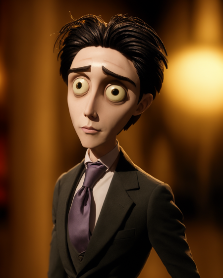 3978532563-3311882557-by TimBurton Animation , 1boy, male focus, solo, black hair, necktie, formal, wide-eyed, suit, blurry, upper body, jacket, night.png